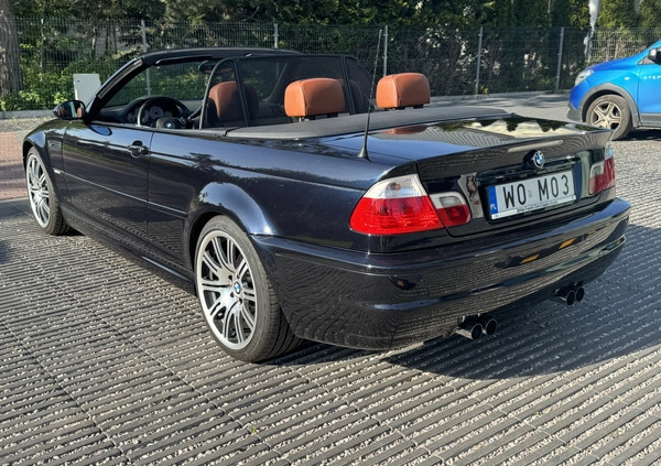 BMW M3 cena 130000 przebieg: 135000, rok produkcji 2003 z Warszawa małe 352